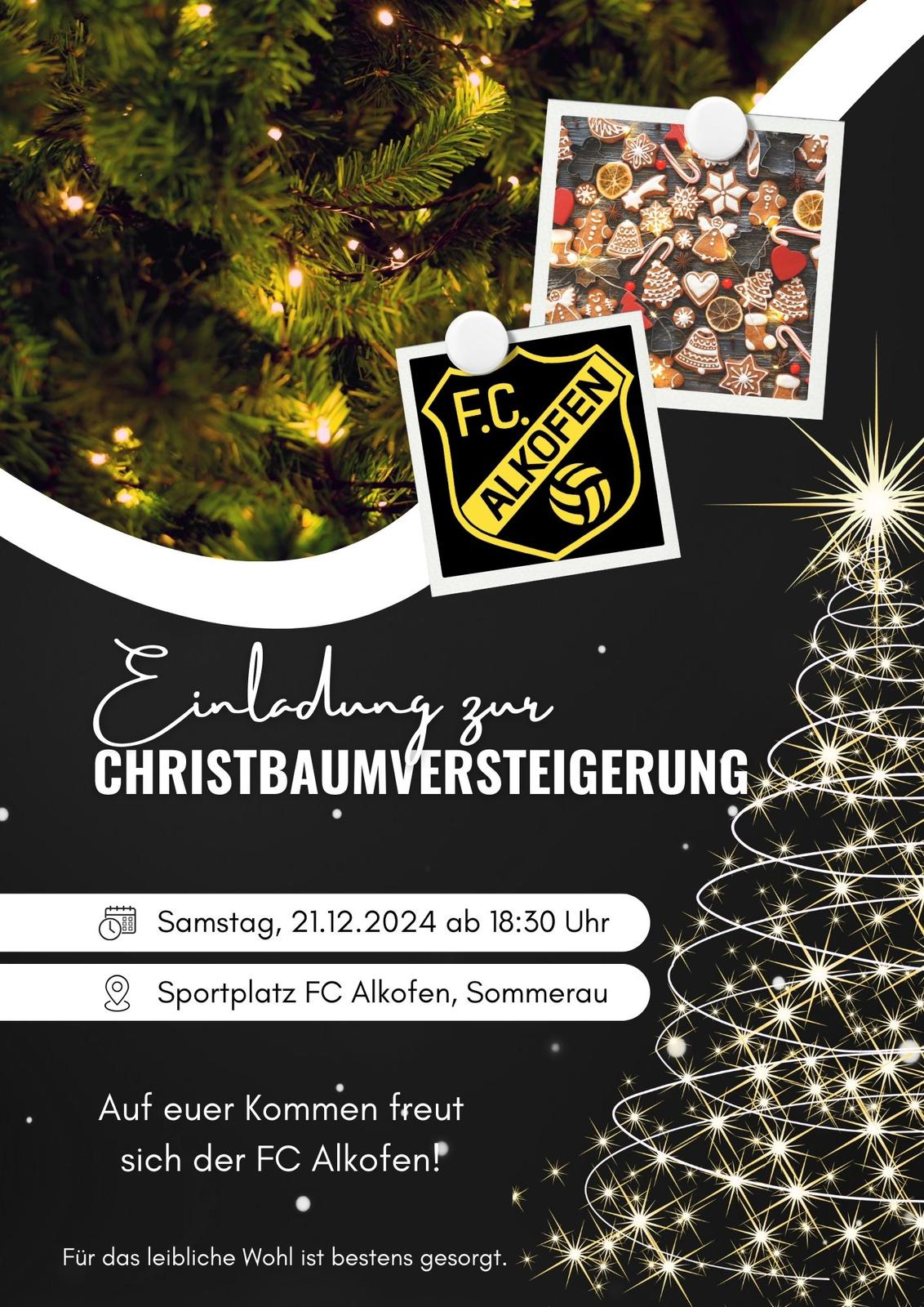 Christbaumversteigerung 24